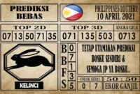 Prediksi Filipina PCSO Hari Ini 10 April 2021