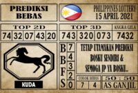 Prediksi Filipina PCSO Hari Ini 15 April 2021
