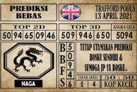 Prediksi Trafford Pools Hari Ini 13 April 2021