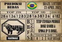 Prediksi Brazil Lottery Hari Ini 23 April 2021