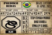 Prediksi Brazil Lottery Hari Ini 01 April 2021