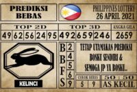 Prediksi Filipina PCSO Hari Ini 26 April 2021
