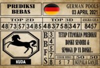 Prediksi Germany Hari Ini 03 April 2021