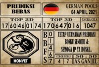 Prediksi Germany Hari Ini 04 April 2021