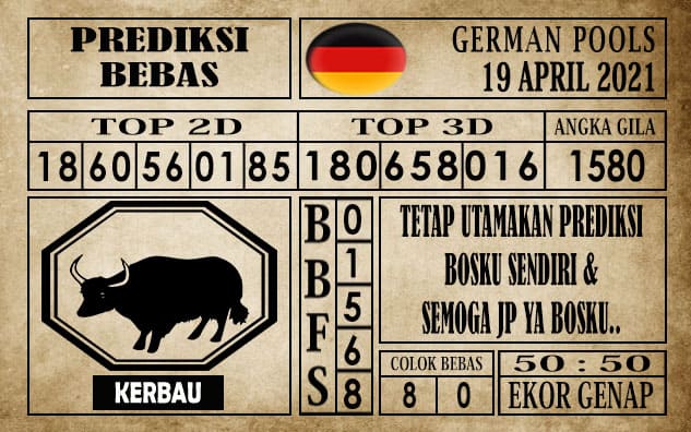 Prediksi Germany Hari Ini 19 April 2021