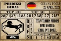 Prediksi Germany Hari Ini 20 April 2021