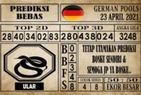 Prediksi Germany Hari Ini 23 April 2021