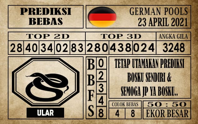 Prediksi Germany Hari Ini 23 April 2021