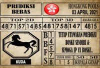 Prediksi Hongkong Pools Hari Ini 03 April 2021