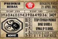 Prediksi Hongkong Pools Hari Ini 21 April 2021