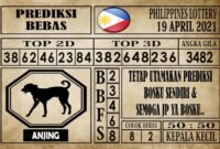 Prediksi Filipina PCSO Hari Ini 19 April 2021
