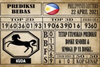 Prediksi Filipina PCSO Hari Ini 22 April 2021