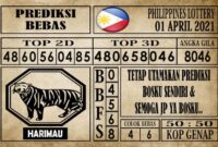 Prediksi Filipina PCSO Hari Ini 01 April 2021