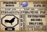 Prediksi Sydney Pools Hari ini 02 April 2021