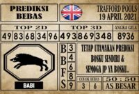 Prediksi Trafford Pools Hari Ini 19 April 2021