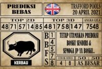 Prediksi Trafford Pools Hari Ini 20 April 2021