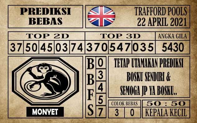 Prediksi Trafford Pools Hari Ini 22 April 2021