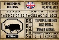 Prediksi Trafford Pools Hari Ini 03 April 2021