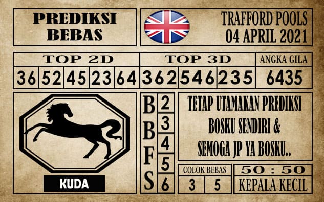 Prediksi Trafford Pools Hari Ini 04 April 2021