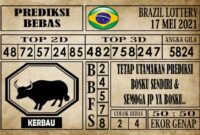 Prediksi Brazil Lottery Hari Ini 17 Mei 2021 Prediksi Brazil Lottery Hari Ini 17 Mei 2021