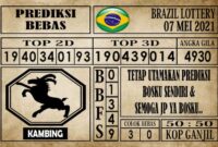 Prediksi Brazil Lottery Hari Ini 07 Mei 2021 Prediksi Brazil Lottery Hari Ini 07 Mei 2021
