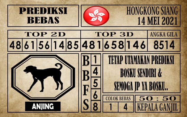 Prediksi Hongkong Siang Hari ini 14 Mei 2021