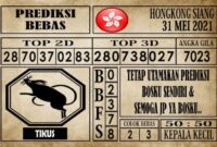Prediksi Hongkong Siang Hari ini 31 Mei 2021