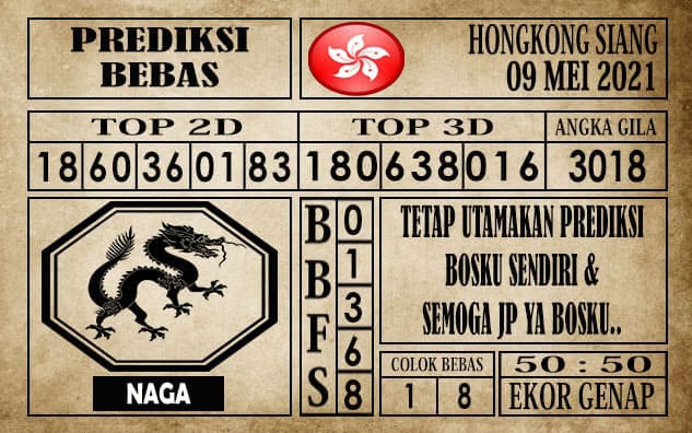 Prediksi Hongkong Siang Hari ini 09 Mei 2021
