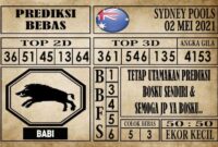 Prediksi Sydney Pools Hari ini 02 Mei 2021