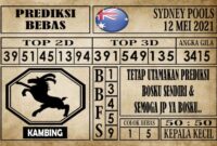 Prediksi Sydney Pools Hari ini 12 Mei 2021