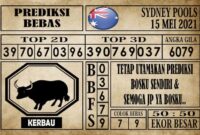 Prediksi Sydney Pools Hari ini 15 Mei 2021