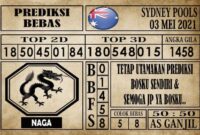 Prediksi Sydney Pools Hari ini 03 Mei 2021