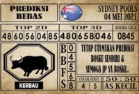 Prediksi Sydney Pools Hari ini 04 Mei 2021