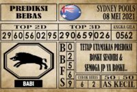 Prediksi Sydney Pools Hari ini 08 Mei 2021