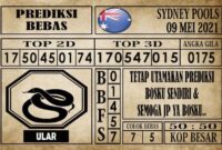 Prediksi Sydney Pools Hari ini 09 Mei 2021