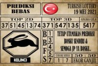 Prediksi Turkish Lottery Hari ini 19 Mei 2021 Prediksi Turkish Lottery Hari ini 19 Mei 2021