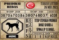 Prediksi Turkish Lottery Hari ini 26 Mei 2021 Prediksi Turkish Lottery Hari ini 26 Mei 2021