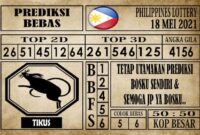 Prediksi Filipina PCSO Hari Ini 18 Mei 2021 Prediksi Filipina PCSO Hari Ini 18 Mei 2021
