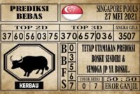 Prediksi Singapore Pools Hari ini 27 Mei 2021