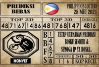 Prediksi Filipina PCSO Hari Ini 28 Mei 2021 Prediksi Filipina PCSO Hari Ini 28 Mei 2021