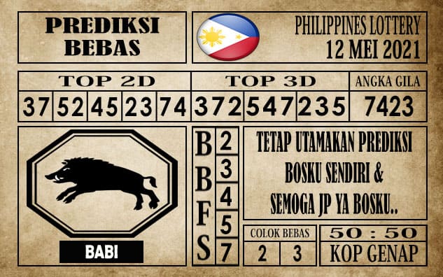 Prediksi Filipina PCSO Hari Ini 12 Mei 2021