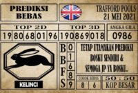 Prediksi Trafford Pools Hari Ini 21 Mei 2021