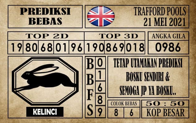 Prediksi Trafford Pools Hari Ini 21 Mei 2021