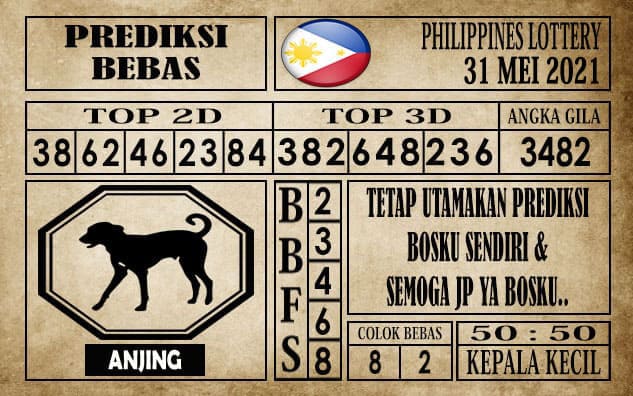 Prediksi Filipina PCSO Hari Ini 31 Mei 2021