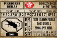 Prediksi Hongkong Pools Hari Ini 14 Mei 2021