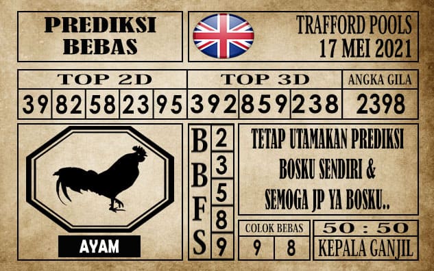 Prediksi Trafford Pools Hari Ini 17 Mei 2021