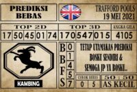 Prediksi Trafford Pools Hari Ini 19 Mei 2021