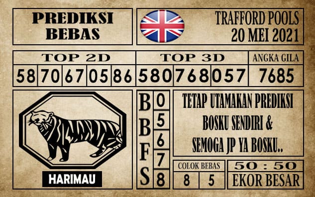 Prediksi Trafford Pools Hari Ini 20 Mei 2021