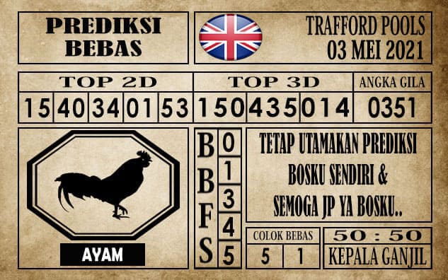 Prediksi Trafford Pools Hari Ini 03 Mei 2021