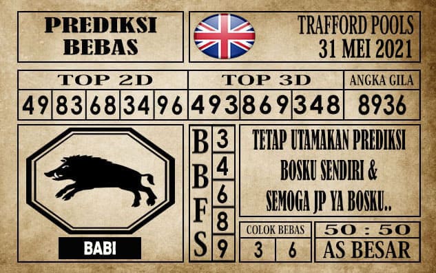 Prediksi Trafford Pools Hari Ini 31 Mei 2021